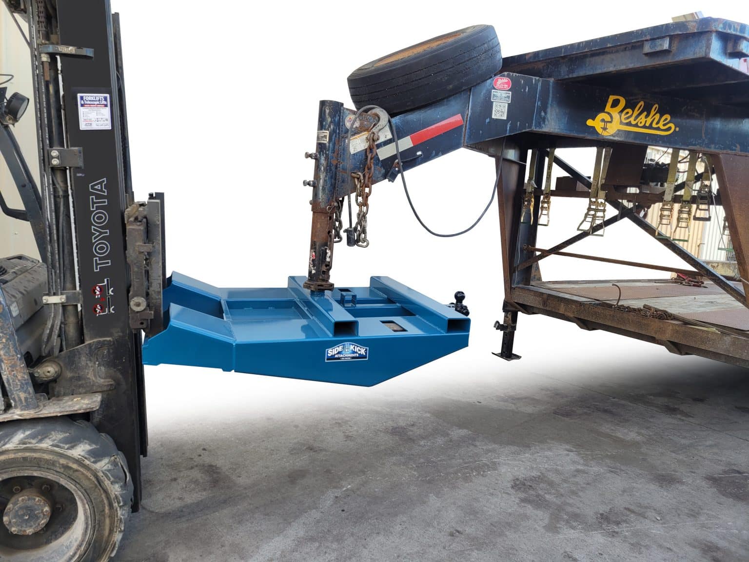 Forklift Trailer Mover Sidekick Attachments